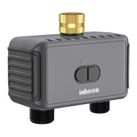 INHOCON smart προγραμματιστής ποτίσματος SGW08W, 2 θέσεων, WiFi, IP55