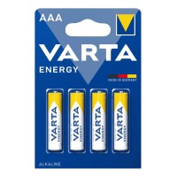 VARTA αλκαλικές μπαταρίες Energy, AAA/LR03, 1.5V, 4τμχ