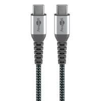 GOOBAY καλώδιο USB-C 49301, 60W, 480Mbps, 0.50m, μαύρο