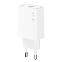USAMS φορτιστής τοίχου CC324, USB, 18W, λευκός