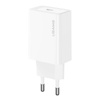 USAMS φορτιστής τοίχου CC329, USB-C, 30W, λευκός