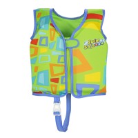 BESTWAY παιδικό γιλέκο κολύμβησης 32177, M/L, 3-6 ετών, 50+UPF, πράσινο