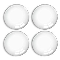 HOME USE στοπ πόρτας HUH-0263, αυτοκόλλητο, PU πλαστικό, 40x8mm, διάφανο, 4τμχ