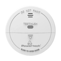 POWERTECH ασύρματος ανιχνευτής καπνού PT-1610 για συναγερμούς, 433MHz