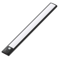 LDNIO LED φωτιστικό τοίχου/ντουλάπας Y5 με αισθητήρα κίνησης, 410x42x14.5mm, μαύρο