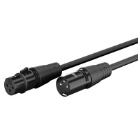 GOOBAY καλώδιο προέκτασης ήχου XLR 80038, 3m, μαύρο