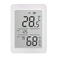 SONOFF smart θερμόμετρο & υγρασιόμετρο AirGuard TH, έως 60°C, ZigBee 3.0 & Bluetooth, λευκό