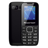 POWERTECH κινητό τηλέφωνο Milly Small III, 1.77", dual SIM, με κάμερα, μαύρο