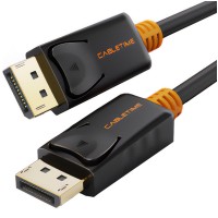 CABLETIME καλώδιο DisplayPort CT-AV585-01G, 4K/60Hz, 1m, μαύρο