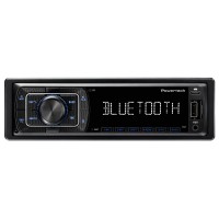 POWERTECH ηχοσύστημα αυτοκινήτου PT-1603, αποσπώμενο πάνελ, 1 DIN, Bluetooth/FM/USB/Micro SD, 4x 55W