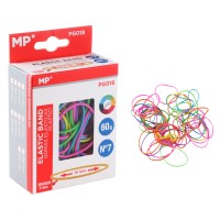 MP λαστιχάκια συσκευασίας PG018, No7, 2x70mm, 60g, χρωματιστά