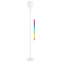 GOOBAY επιτραπέζιο φωτιστικό 76572, RGBW, dimmable, επαναφορτιζόμενο, έως 122.3cm ύψος, λευκό
