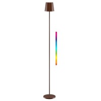 GOOBAY επιτραπέζιο φωτιστικό 76574, RGBW, dimmable, επαναφορτιζόμενο, έως 122.3cm ύψος, χάλκινο