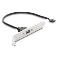 DELOCK κάρτα επέκτασης USB 5pin σε USB 2.0 91799, 480Mbps