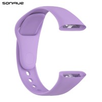 Λουράκι Σιλικόνης Sonique Color για Xiaomi Redmi Watch 3 Λιλά
