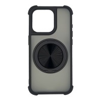 Θήκη Magnetic MagMatte Ring Sonique Apple iPhone 16 Pro Μαύρο