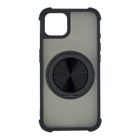 Θήκη Magnetic MagMatte Ring Sonique Apple iPhone 13 / iPhone 14 Μαύρο