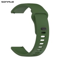 Λουράκι Σιλικόνης Sonique Color για Xiaomi Redmi Watch 5 Active / Redmi Watch 5 Lite Πράσινο Σκούρο
