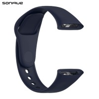 Λουράκι Σιλικόνης Sonique Color για Xiaomi Redmi Watch 3 Μπλε Σκούρο