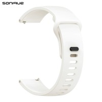 Λουράκι Σιλικόνης Sonique Color για Xiaomi Redmi Watch 5 Active / Redmi Watch 5 Lite Λευκό