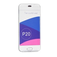 360° Ultra Slim TPU Huawei P20 Διάφανο
