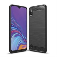 Θήκη Σιλικόνης Carbon TPU Fiber Brushed Samsung Galaxy A10 Μαύρο