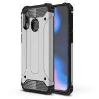 Tough Armor Samsung Galaxy A40 Ασημί