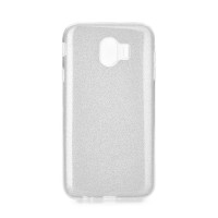Θήκη Shining TPU Samsung Galaxy J6 2018 Ασημί