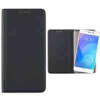 Magnet Book Stand Meizu M6 Note Σκούρο Γκρι