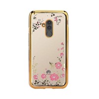 Diamond Case Huawei Mate 20 Lite Χρυσό