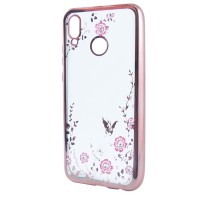 Diamond Case Samsung Galaxy A9 2018 Ροζ Χρυσό