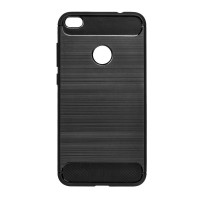 Θήκη Σιλικόνης Carbon TPU Fiber Brushed Huawei P9 lite (2017) / P8 lite (2017) / Honor 8 Lite Μαύρο