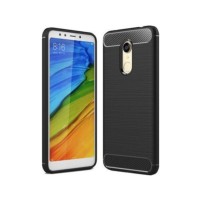 Θήκη Σιλικόνης Carbon TPU Fiber Brushed Xiaomi Redmi 5 Μαύρο