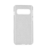 Θήκη Shining TPU Samsung Galaxy S10 Plus Ασημί