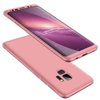 GKK 360 Full Body Protection Samsung Galaxy S9 Ροζ Χρυσό