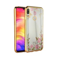 Diamond Case Xiaomi Redmi 7 Χρυσό