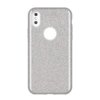 Shining TPU Huawei Y7 2019 Ασημί