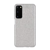 Θήκη Shining TPU Samsung Galaxy S20 Ασημί