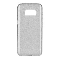 Θήκη Shining TPU Samsung Galaxy S8 Plus Ασημί