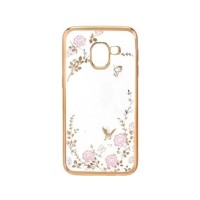 Diamond Case Samsung Galaxy J4 2018 Χρυσό