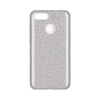 Θήκη Shining TPU Xiaomi Mi 8 Lite (Mi 8X) Ασημί