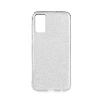 Θήκη Shining TPU Samsung Galaxy A41 Ασημί