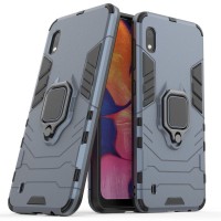 Ring Armor Kickstand magnetic car holder Samsung Galaxy A10 Μπλέ