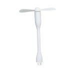 Ανεμιστήρας Φορητός Micro USB Λευκό