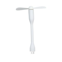 Ανεμιστήρας Φορητός Micro USB Λευκό