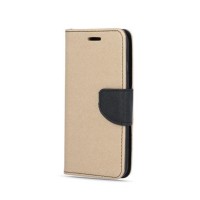 Fancy Book Samsung Galaxy A41 Χρυσό/Μαύρο