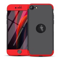 GKK 360 Full Body Protection Apple iPhone SE 2020 / iPhone SE 2022 Μαύρο/Κόκκινο