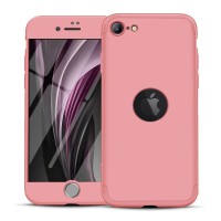 GKK 360 Full Body Protection Apple iPhone SE 2020 / iPhone SE 2022 Ροζ Χρυσό