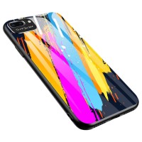 Color Glass Case Durable Apple iPhone 7 / iPhone 8 / iPhone SE 2020 / iPhone SE 2022 Colorous pattern 3