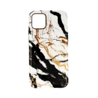 Θήκη Marble Silicon Apple iPhone 11 Pro Black / White